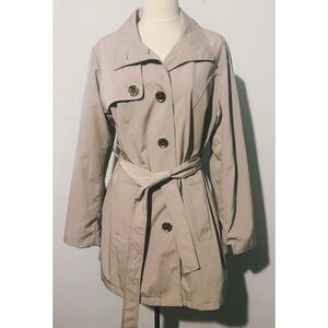Beige Trench Coat by Nautica